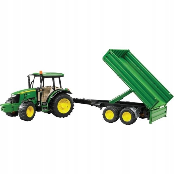 John Deere 5115 м + причіп платформна — фото 7