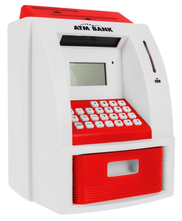 Скарбничка Банкомат ATM для Дітей Польський Номінал Картка для дітей — фото 8