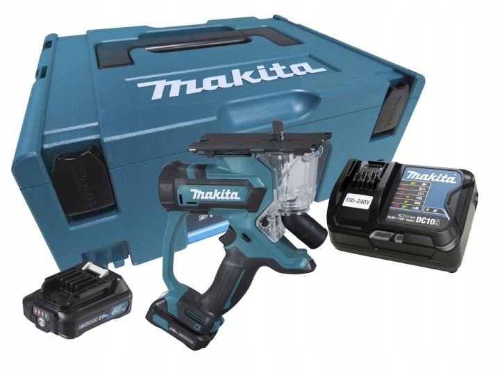 Řezačka na sádrokarton Makita SD100DSAJ 12V akumulátorová baterie
