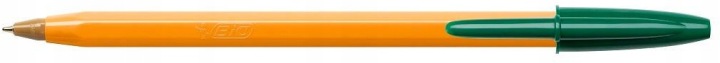Ручка BIC Помаранчевий Original Fine 0,8 мм, зелений