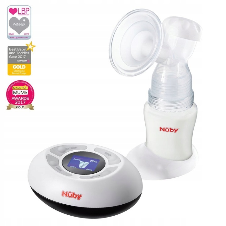 NUBY NATURAL TOUCH 67767 Молоковідсмоктувач Електричний Двофазний Мережевий 180 мл (вживаний) — фото 2