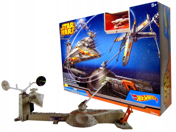 HOT WHEELS STAR WARS корабель руйнівник трек X-WING (новий з дефектом)
