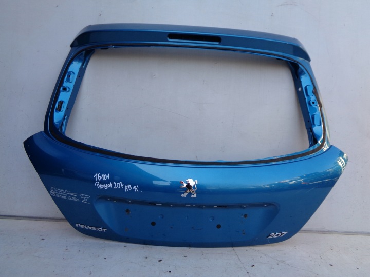 Malle / hayon coffre porte arrière PEUGEOT 207 06-12 HB NR 16101