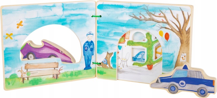 Інтерактивна книжечка Small Foot Поліція 12 міс.+ — фото 4