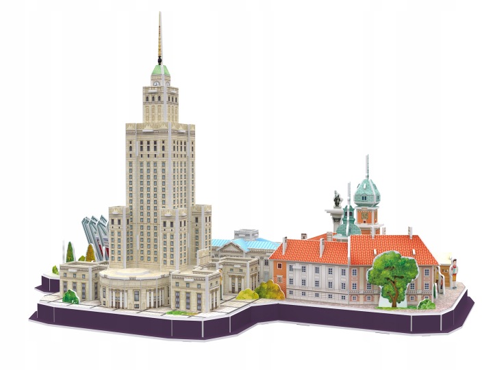 Пазли CubicFun City Line Варшава (вживаний) — фото 7