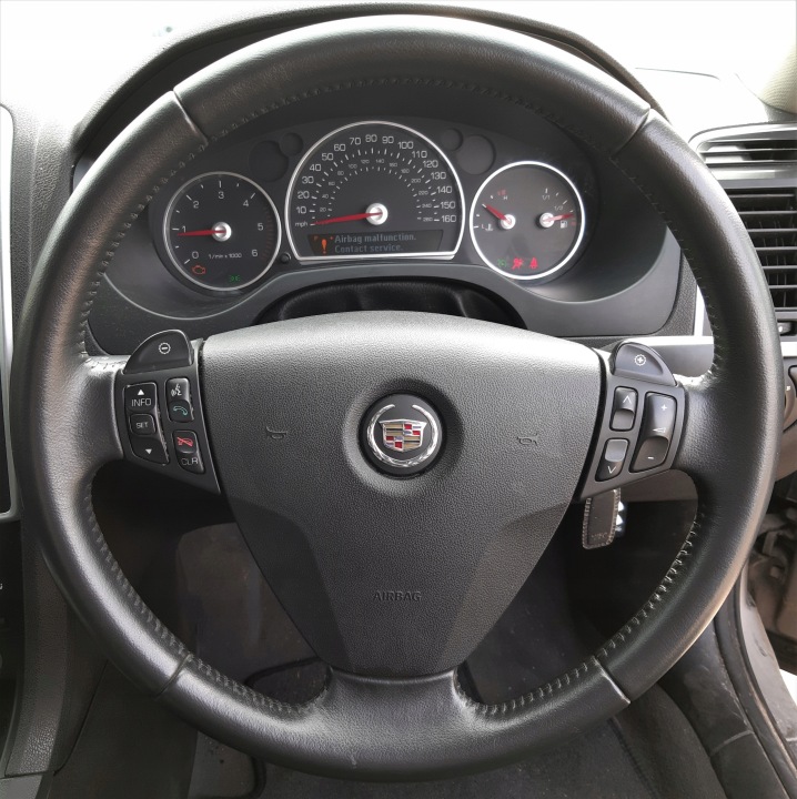 airbag airbag šoférov cierna CADILLAC BLS