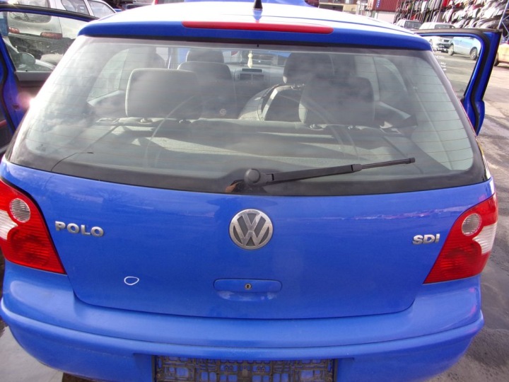 VW Polo 9N heckklappe kofferraumdeckel hinten