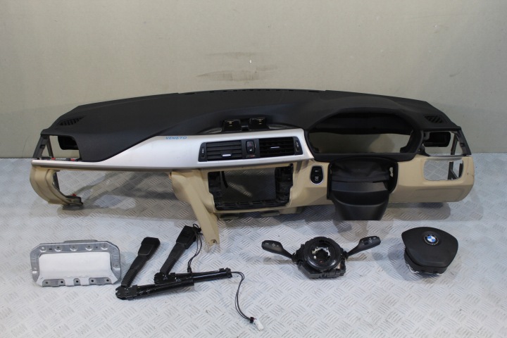 PRÍSTROJOVÁ DOSKA KONZOLA AIRBAG AIRBAGY BMW 3 F30 F31