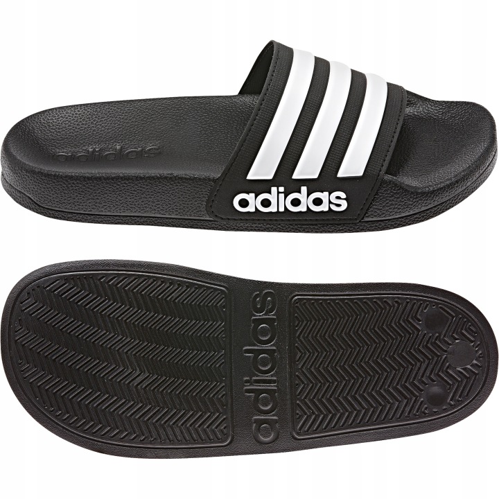 Adidas шльопанці дитячі гума чорний розмір 33 (вживаний) — фото 3