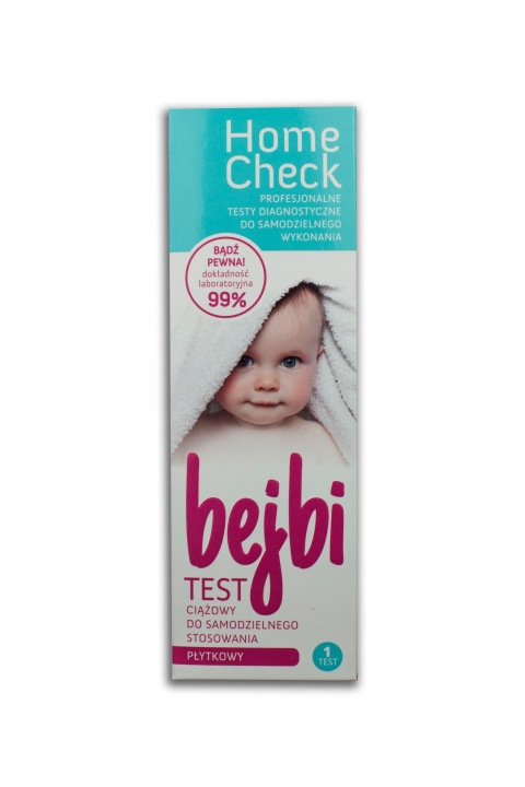 Пластинчастий тест для вагітних BEJBI Home Check 2 шт.