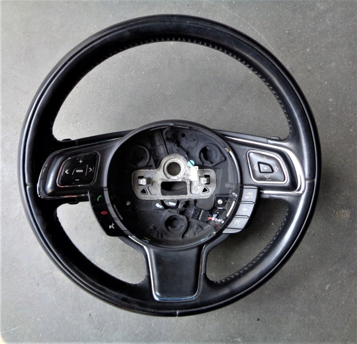 steering wheel, leather complete JAGUAR XJ IV X351