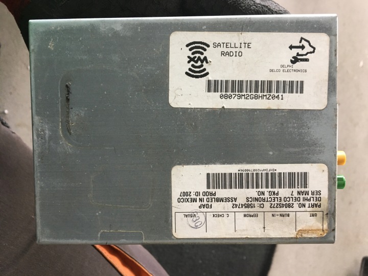 Module Unité de contrôle RADIA ANTENY CHEVROLET CORVETTE C6 28045272