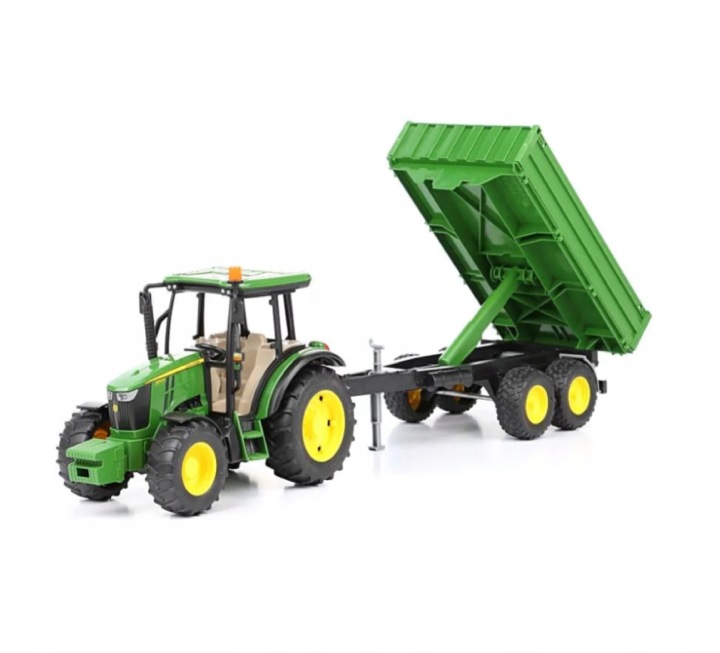 John Deere 5115 м + причіп платформна — фото 5
