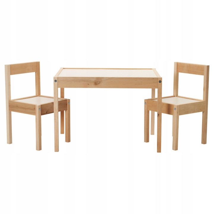 IKEA LATT Столик дитячий і 2 стільця Дерево — фото 5