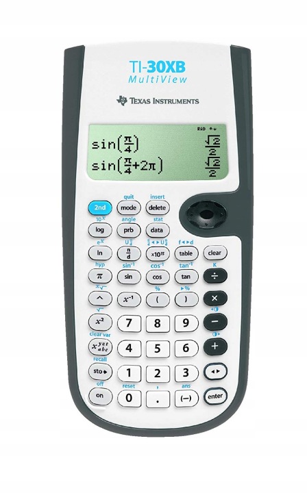 Дефект Калькулятор науковий Texas Instruments TI-30XB 55A366