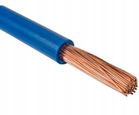Kabel Lgy H07V 1x1 mm Modrý 1M