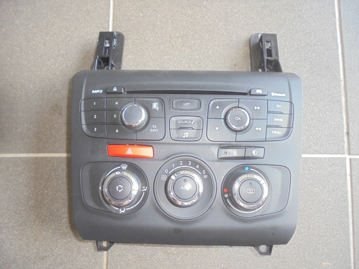 PANEL KLIMY console CITROEN C4 2010-15 9666027177