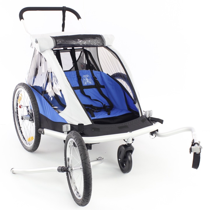 XLC причіп croozer 2 осіб DUO візок JOGGER 3 в 1 — фото 12