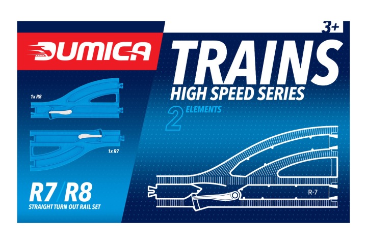 Рейки Dumica R7/R8 стрілки 2 шт.