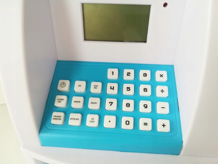 Скарбничка Банкомат ATM для Дітей Польський Номінал Картка для дітей — фото 12