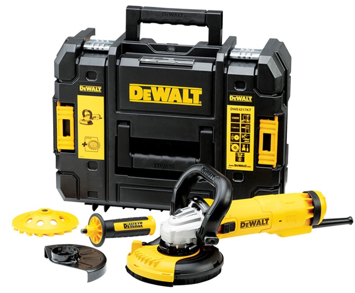 DeWALT DWE4217KT bruska betonu 1200 W
