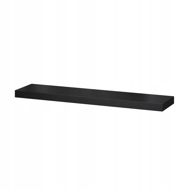 IKEA LACK Полиця настінна чорно-коричневий 110x26 см