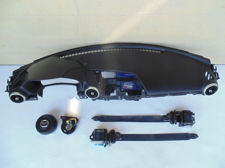 KIT AIRBAG COMPLET TABLEAU DE BORD AIRBAG CEINTURE DE SÉCURITÉ AVANT MAZDA MX5 MX-5 2016 ROK