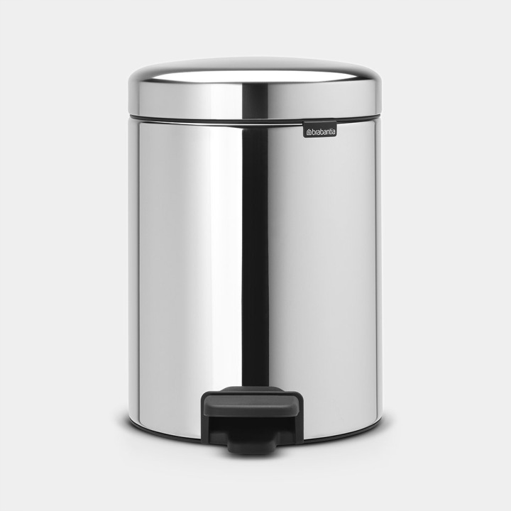 Brabantia pedálový koš NewIcon 3L ocel leštěná