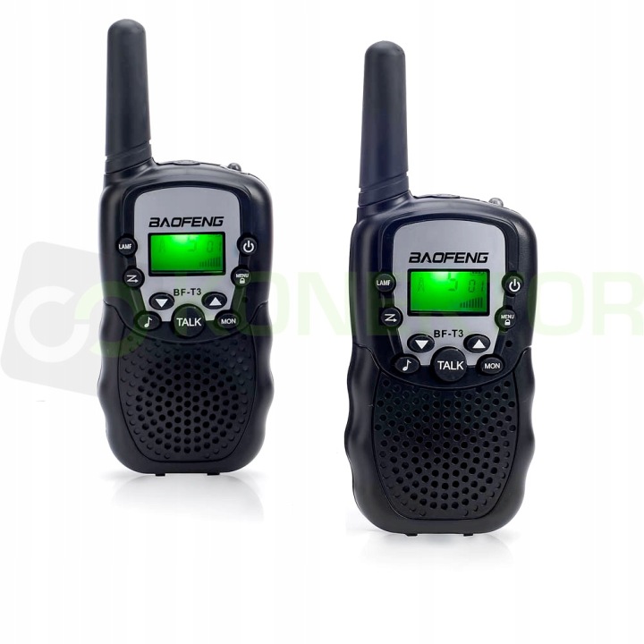BAOFENG T3 рації PMR walkie talkie 2 шт. — фото 8
