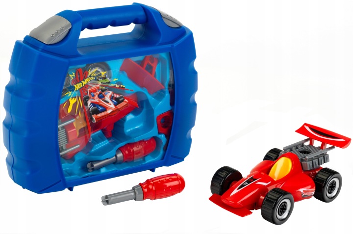 Klein Валіза з машинкою для скручування Hot Wheels Для Дітей — фото 2
