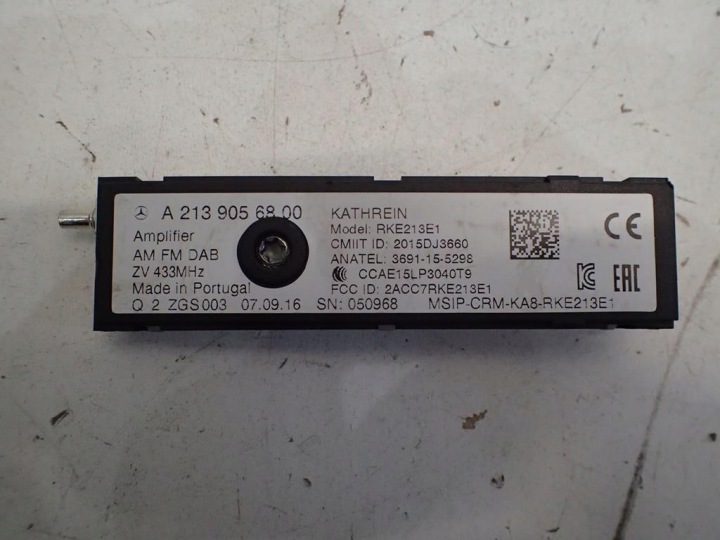 antenna amplifier MERCEDES E-KLASA W213