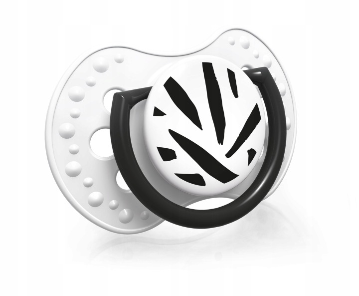 Lovi Salt & Pepper соска динамічна силіконова 0-6 міс. 22/877 2 шт. — фото 3