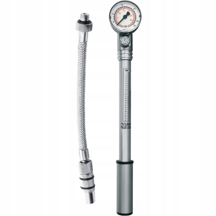 Насос для амортизатора SKS USP 22 BAR манометр SHOCK PUMP MTB (вживаний) — фото 3