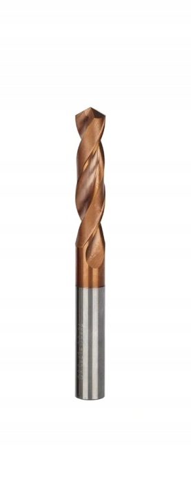 Vrták do kovu s karbidem Vhm 8,9 mm 65HRC Tialn