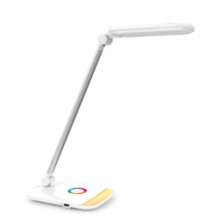 Led stolní lampa Platinet bílá s výkonem až 12 W