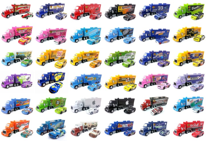 Disney Cars Авто Вантажівка Блискавки Mcqueen RUSTEZE RACING MACK MANIEK — фото 3