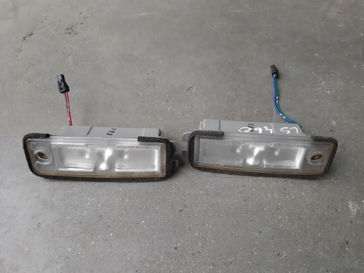 Licht OSWIETLENIE Kennzeichen Halter heckklappe LEXUS LS 460 600