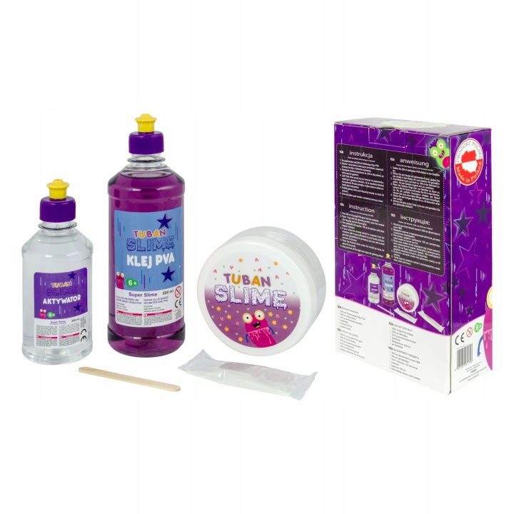 Набір супер слайм. Що світиться в темряві XL — фото 3