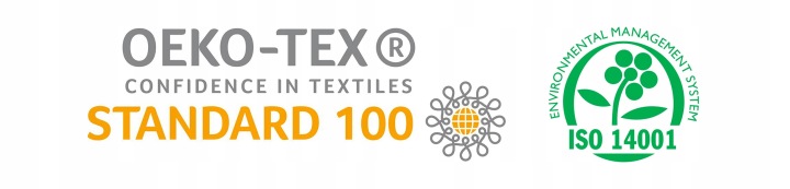 Матрац поролоновий Luna 100x200x14 см H3 Сертифікат Oeko-Tex — фото 4