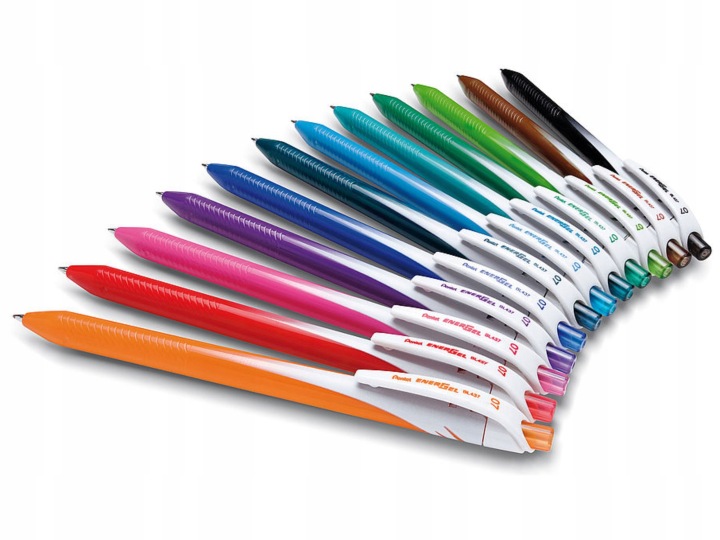Ручка кулькова PENTEL ENERGEL 0.7 мм чорні — фото 3