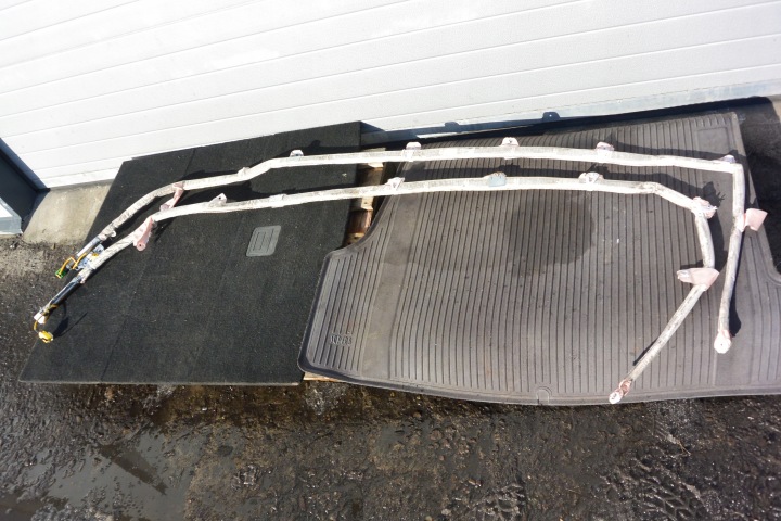 AIRBAG TETTO TENDINA DESTRO SINISTRA AIRBAG VW TOUAREG 7L KOMPLET