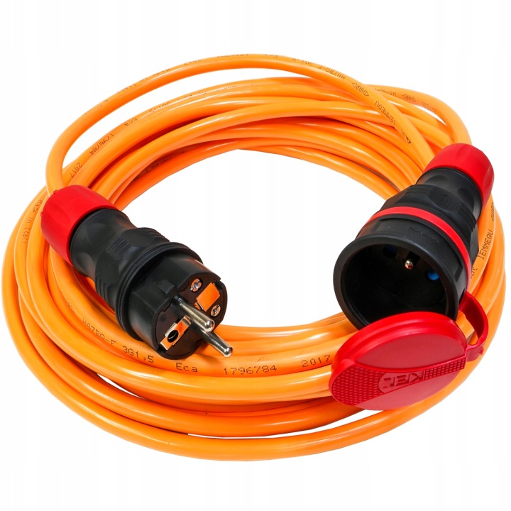 Prodlužovací Kabel průmyslový helukabel 3x1,5 Kel IP54 olejovzdorný 15 m