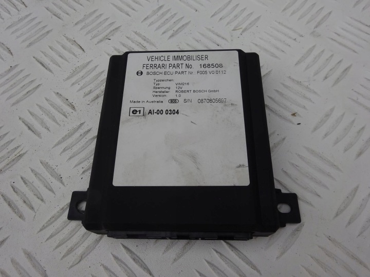 FERRARI 360 550 575 MODUL BEDIENTEIL 168508 ALARM