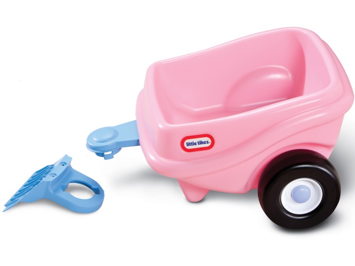 LITTLE TIKES COZY купе причіп для транспортного засобу принцеси рожева на гак — фото 3