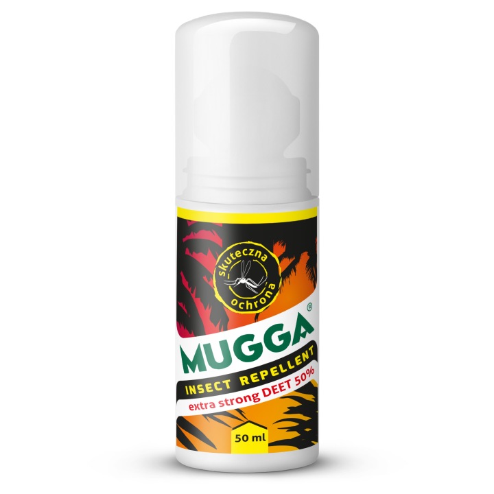 MUGGA ROLL ON 50% STRONG DEET від комарів кліщі Сильний 50 мл