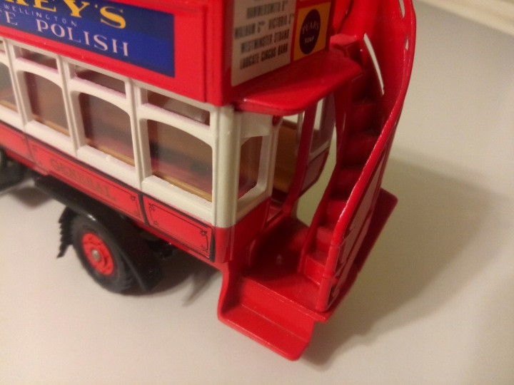 Коргі thornycroft j type double decker оукі knife polish автобус 1:43 (виставковий) — фото 7