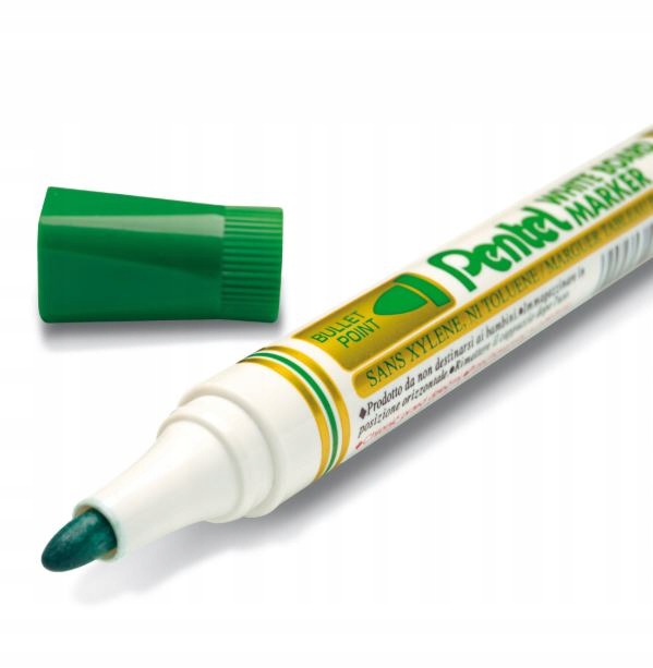 PENTEL маркер сухостиральний MW85 набір 4 кольори для білих дошок у чохлі — фото 13