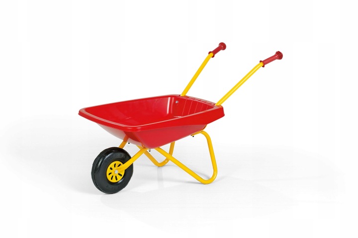 Тачка Пластикова сталева рама Червона до 15 кг Rolly Toys 270859