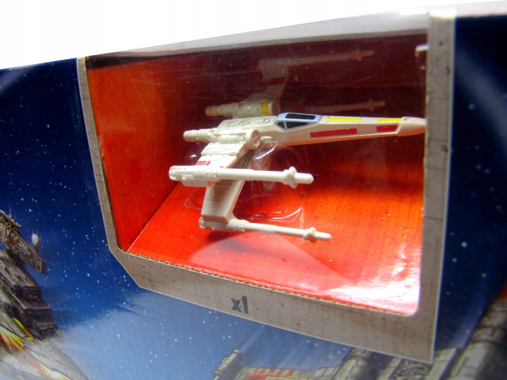 HOT WHEELS STAR WARS корабель руйнівник трек X-WING (новий з дефектом) — фото 9