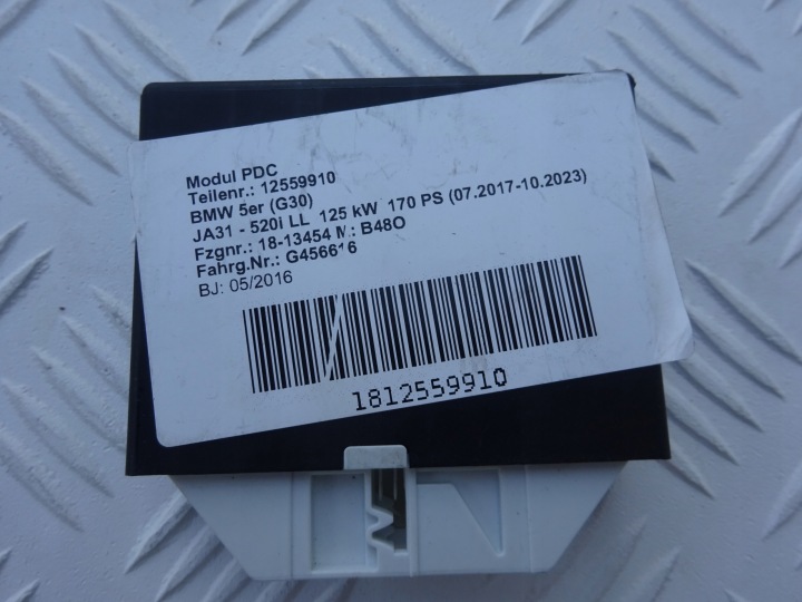BMW UNITÉ DE CONTRÔLE MODULE PDC ASYSTENT 66206833660